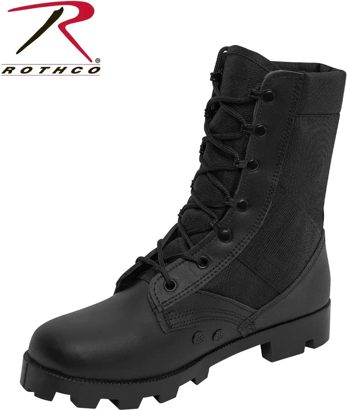 Rothco Black Speedlace Jungle Boots 9 Inch / 13 / Regular