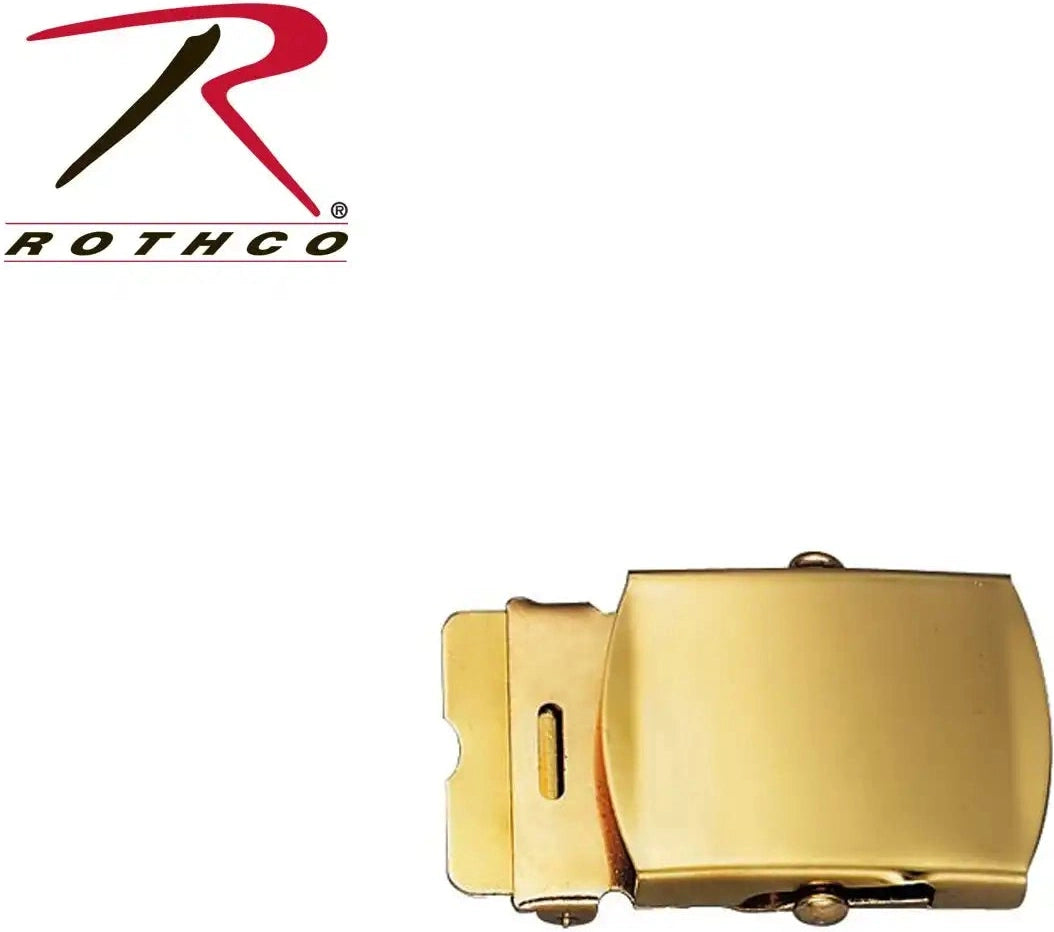 Rothco Brass Web Belt Buckle