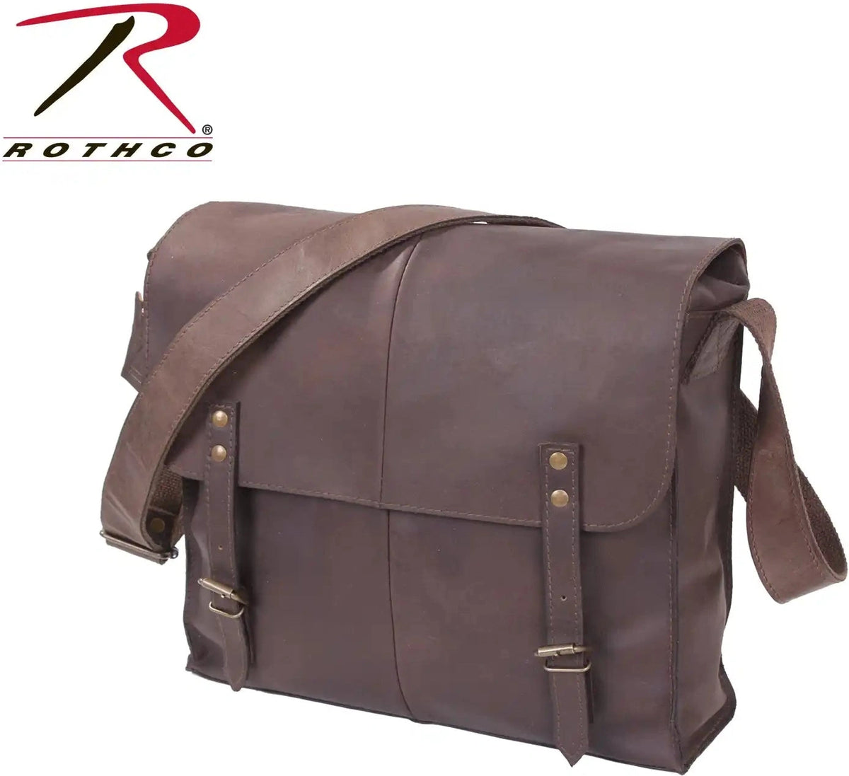 Rothco Brown Leather Medic Bag