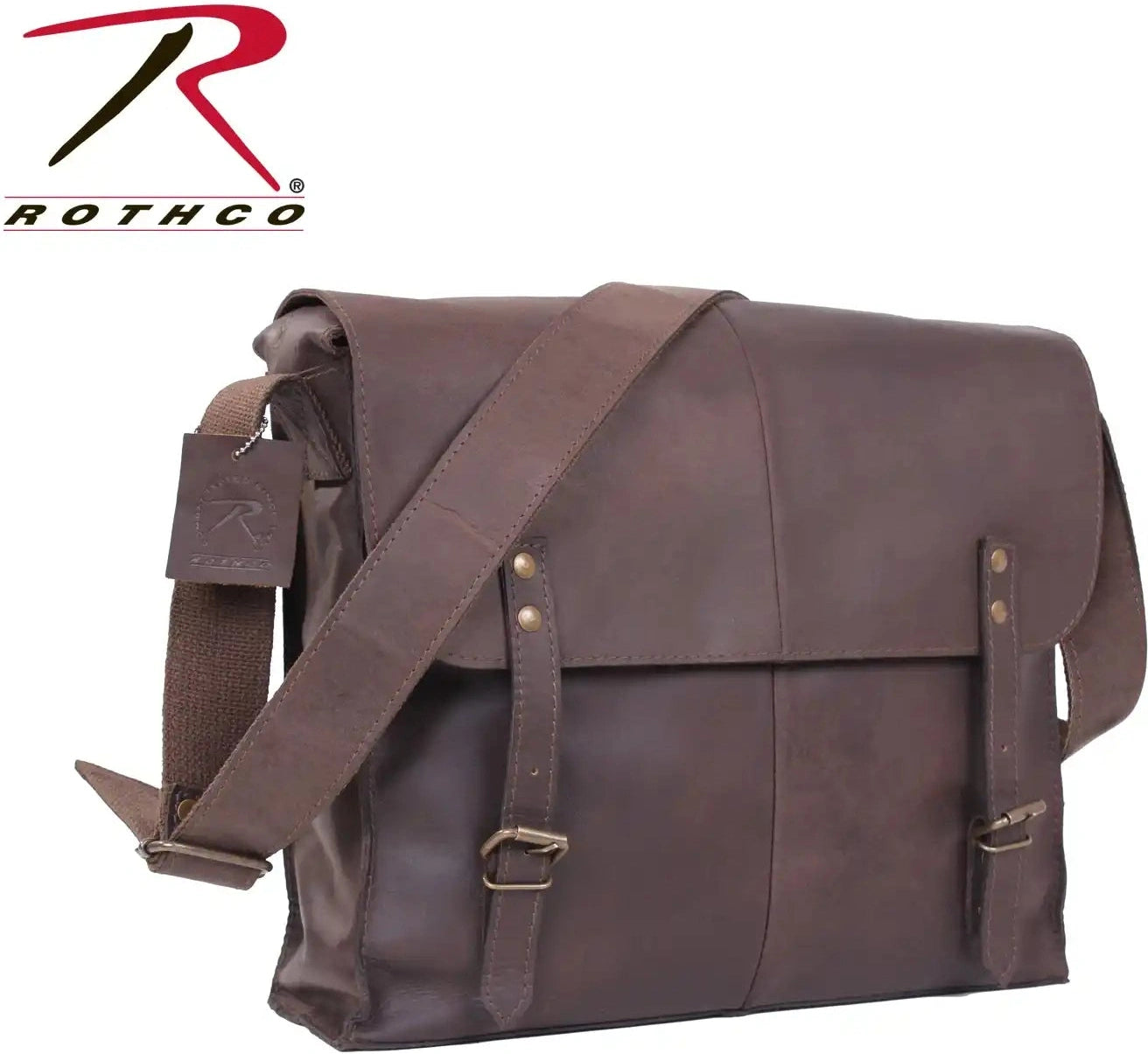 Rothco Brown Leather Medic Bag