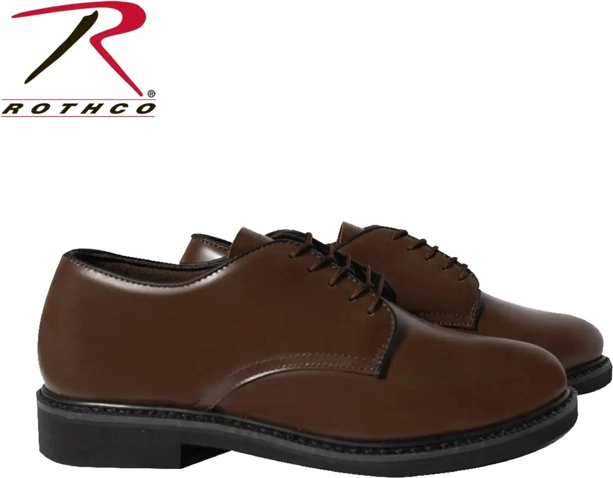 Rothco Brown Uniform Oxford / 10 / Regular