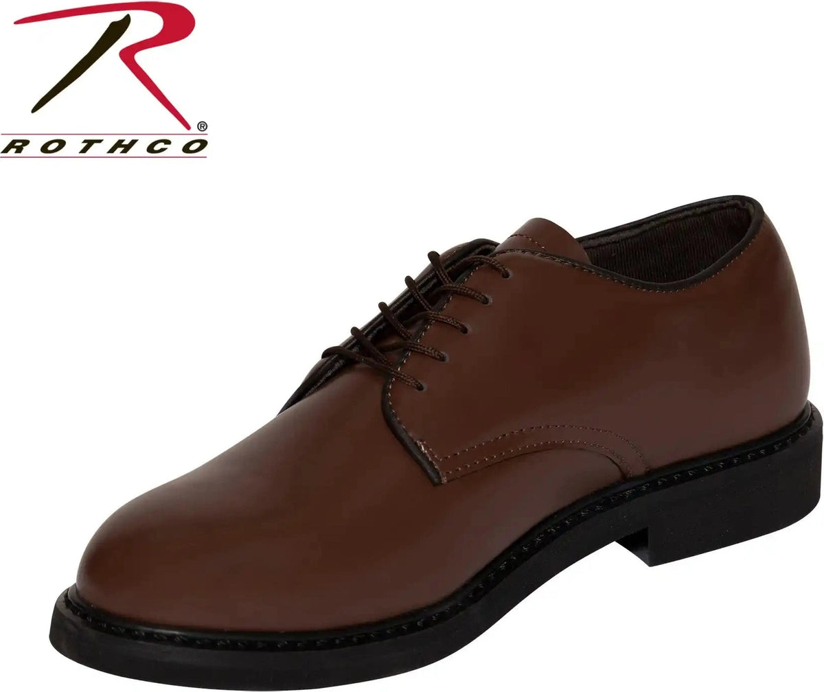 Rothco Brown Uniform Oxford / 10 / Regular