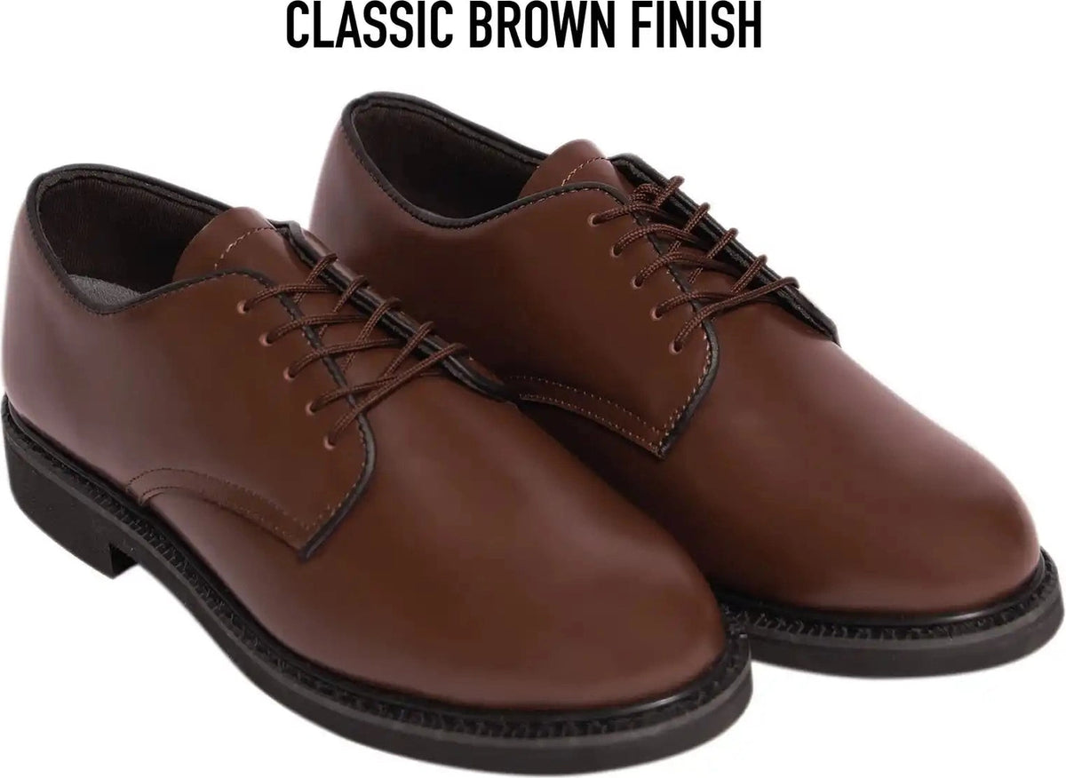 Rothco Brown Uniform Oxford / 10 / Regular