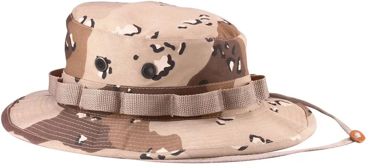 Rothco Camo Boonie Hat 6 Color Desert / 7 3/4
