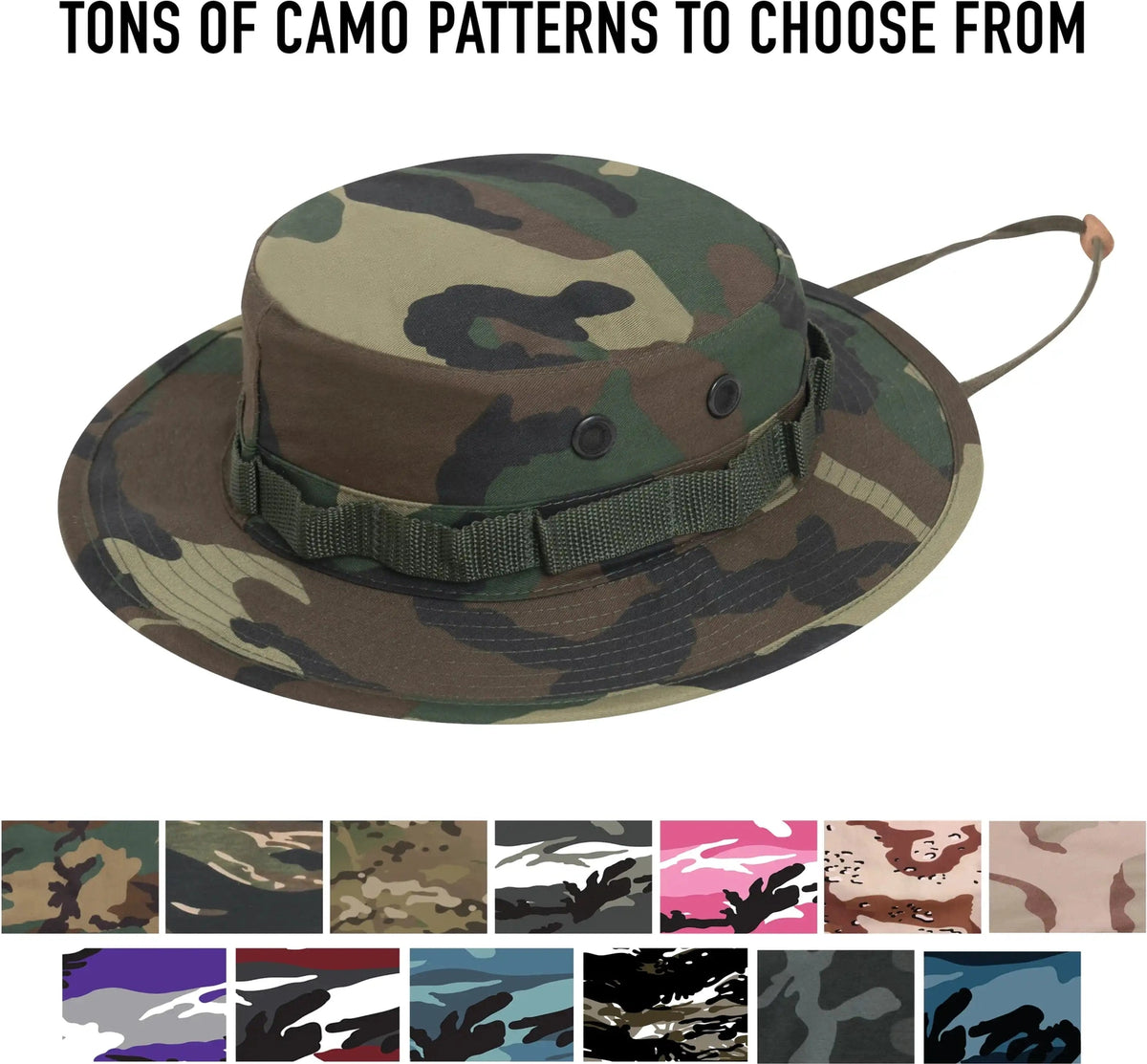 Rothco Camo Boonie Hat