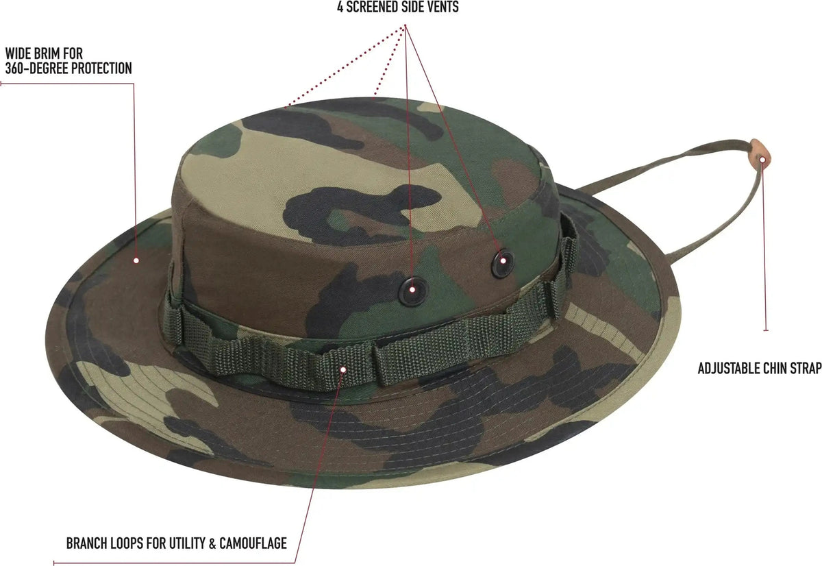 Rothco Camo Boonie Hat