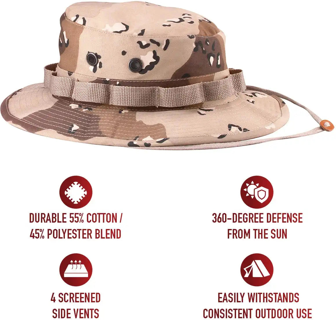 Rothco Camo Boonie Hat