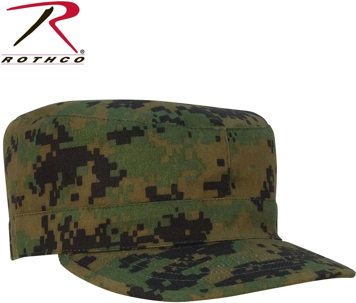 Rothco Camo Fatigue Caps Woodland / m