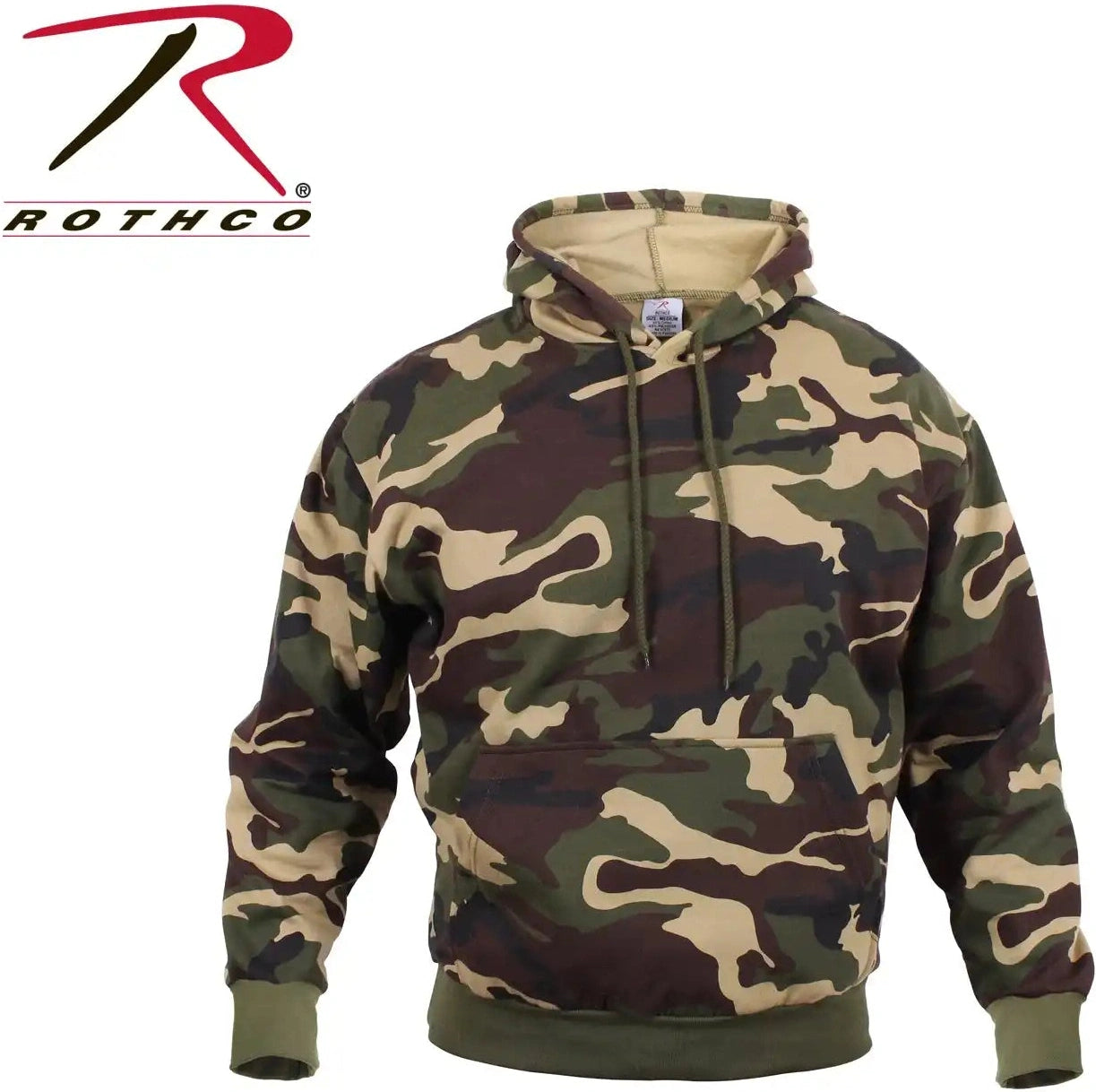 Rothco Camo Pullover Hooded Sweatshirt