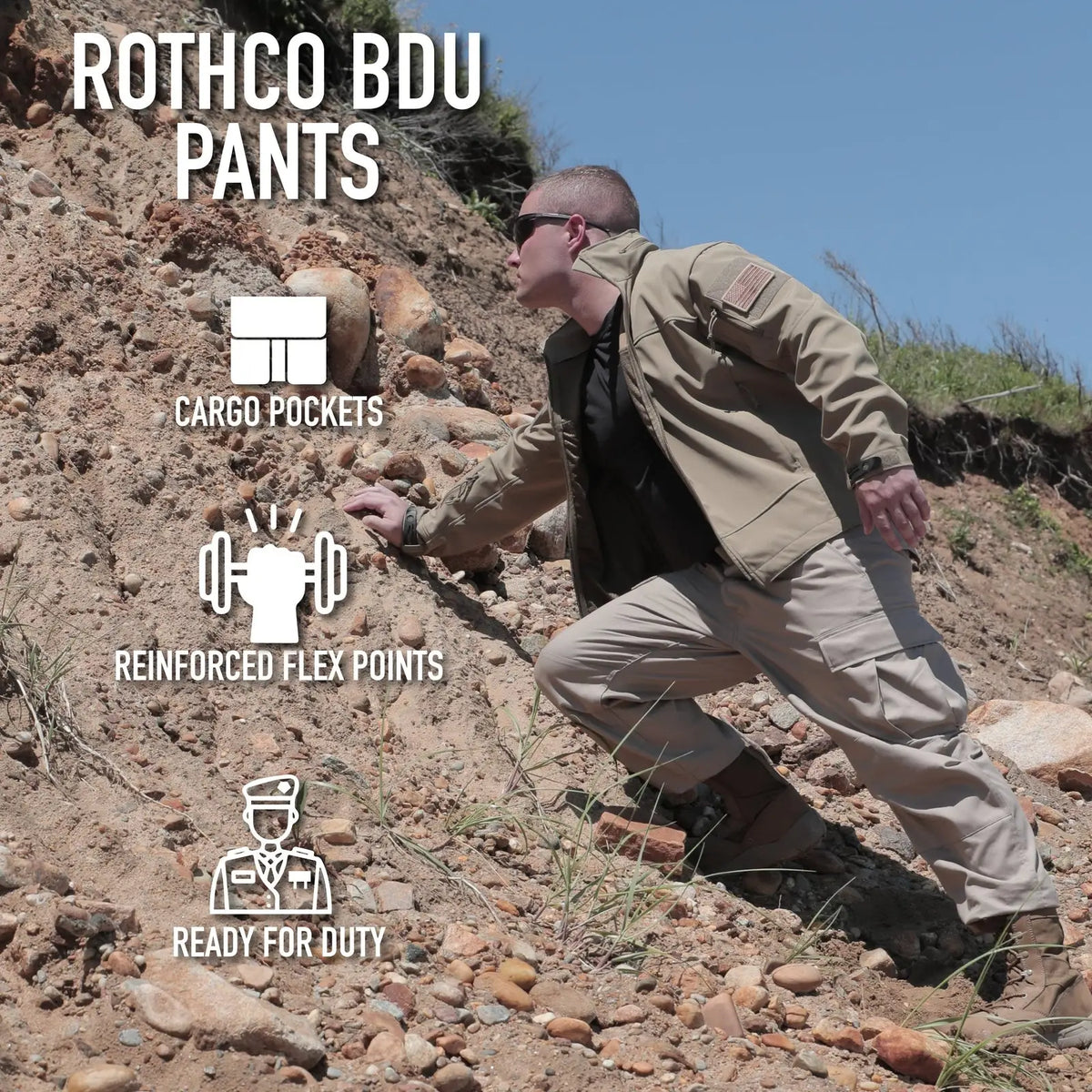 Rothco Camo Tactical Bdu Pants