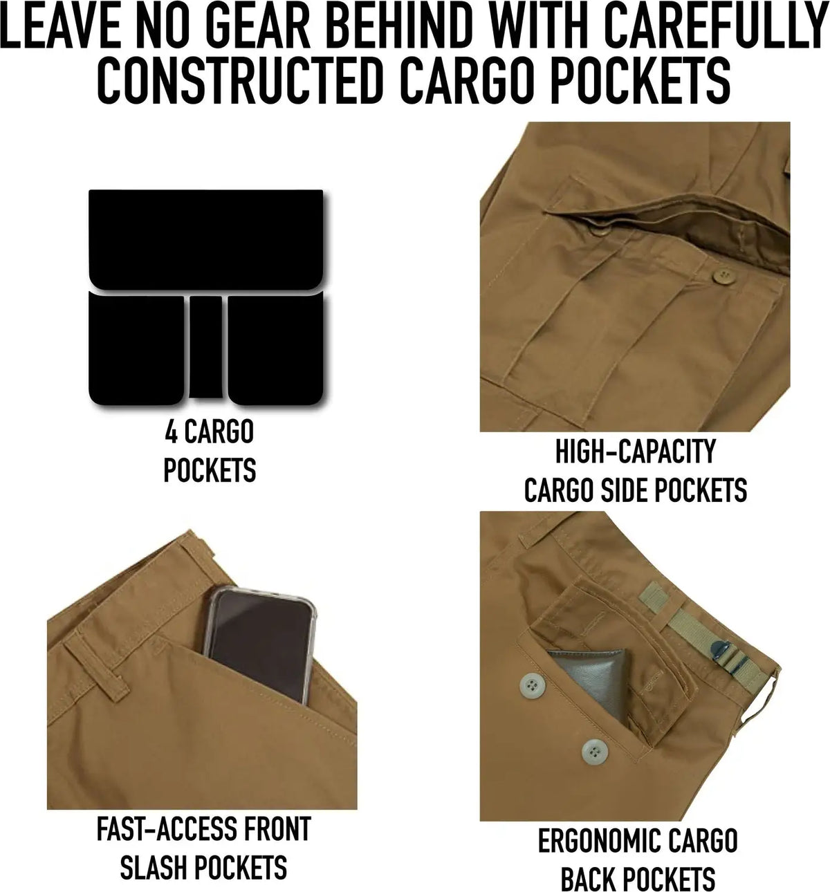 Rothco Camo Tactical Bdu Pants