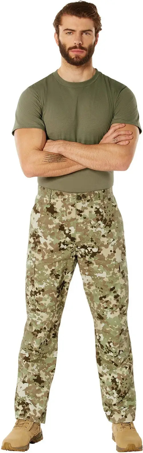 Rothco Camo Tactical Bdu Pants