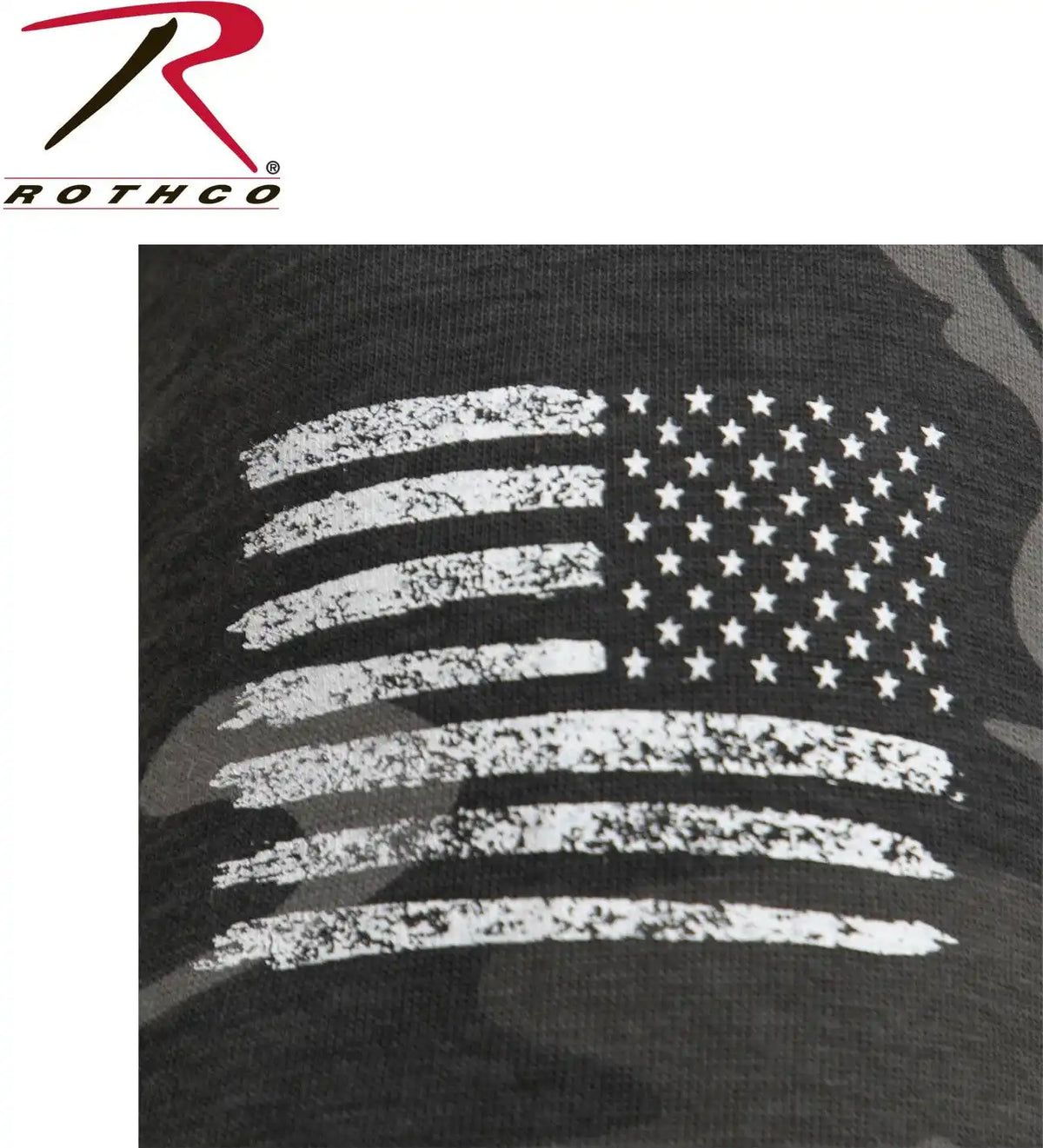 Rothco Camo us Flag T-shirt