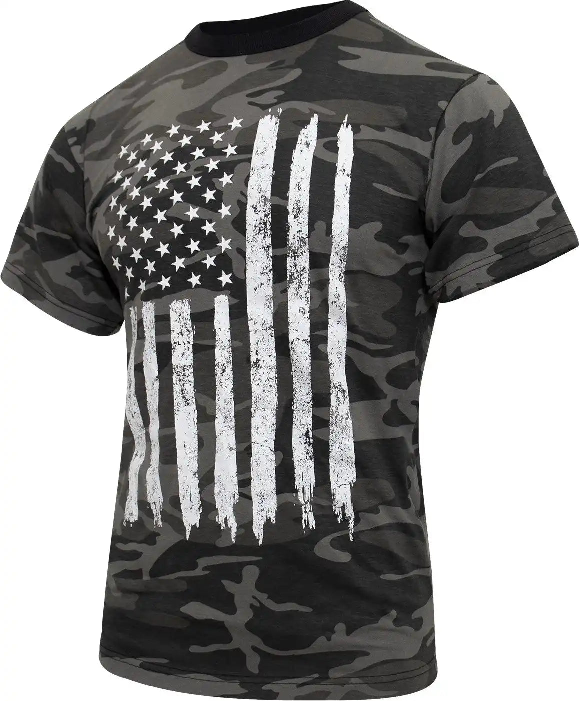 Rothco Camo us Flag T-shirt