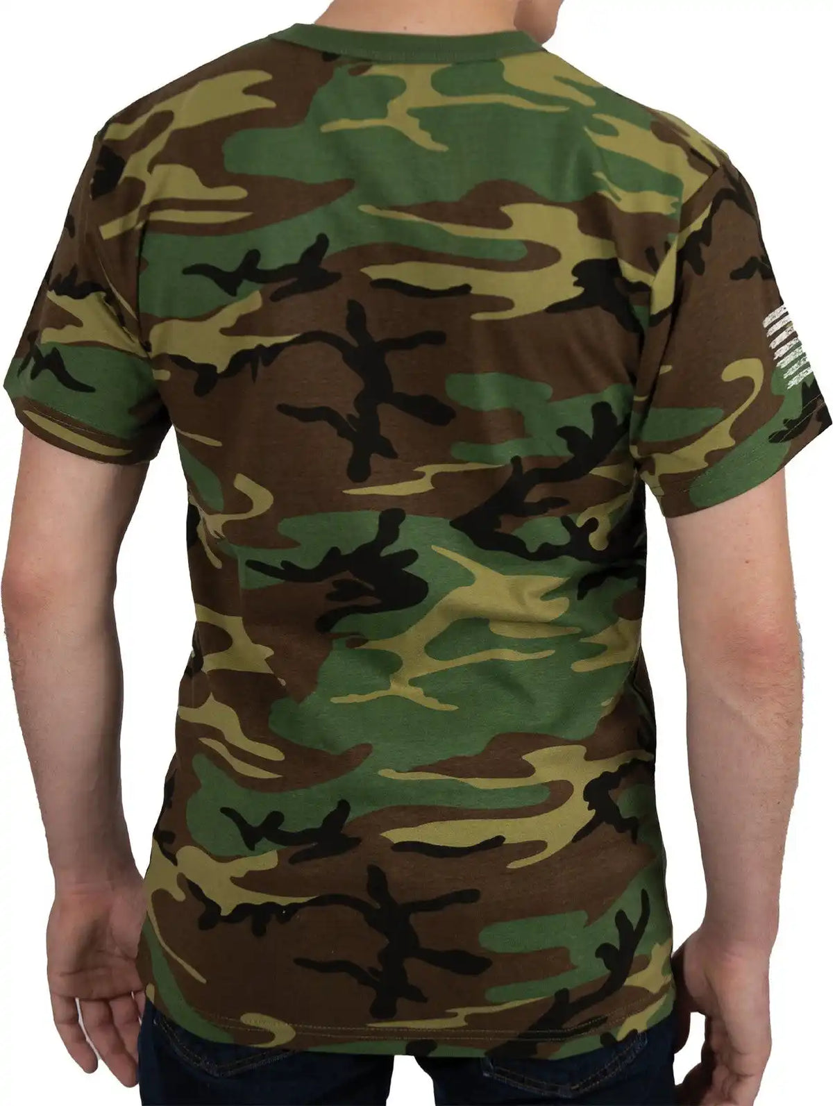 Rothco Camo us Flag T-shirt
