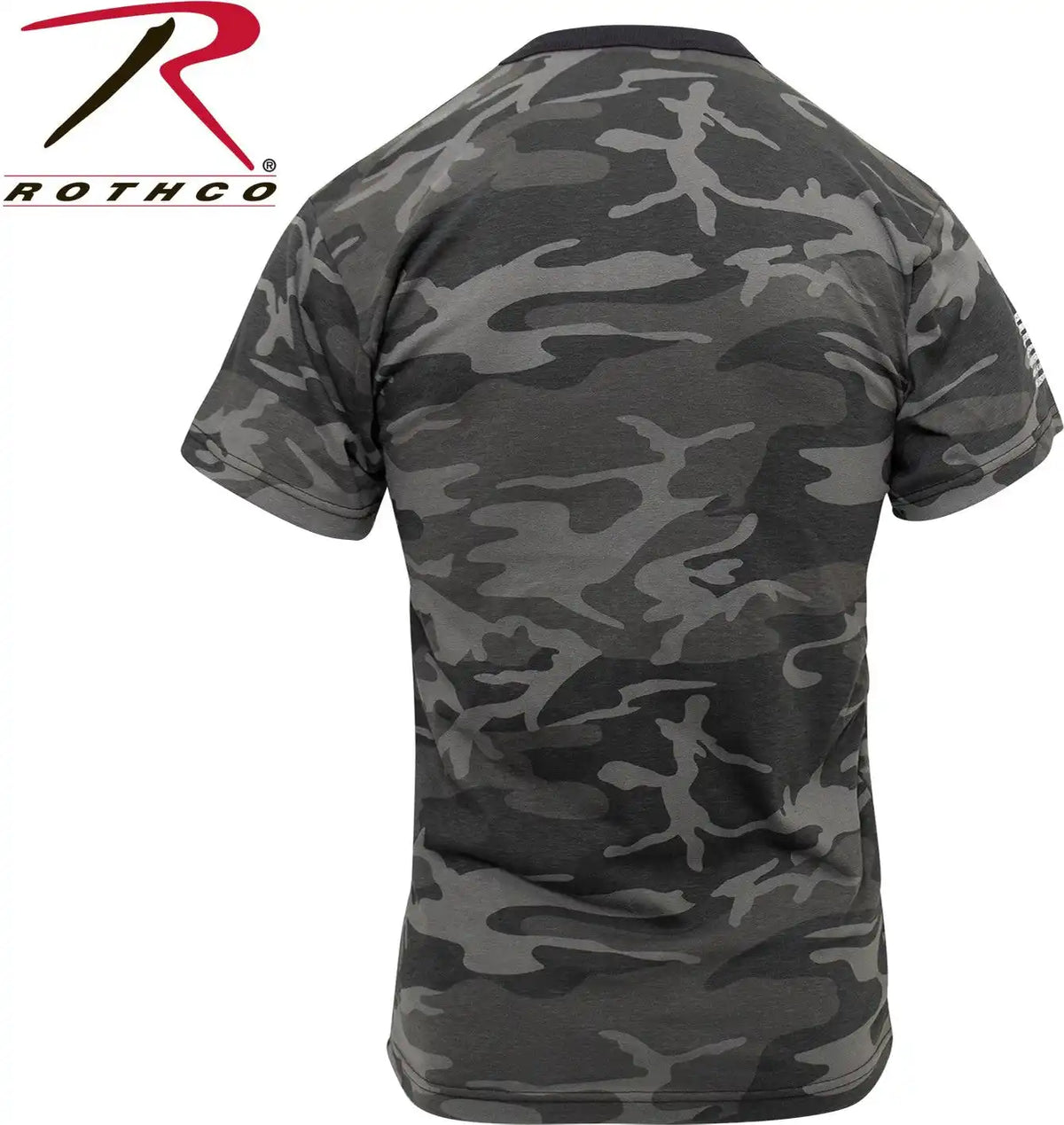Rothco Camo us Flag T-shirt