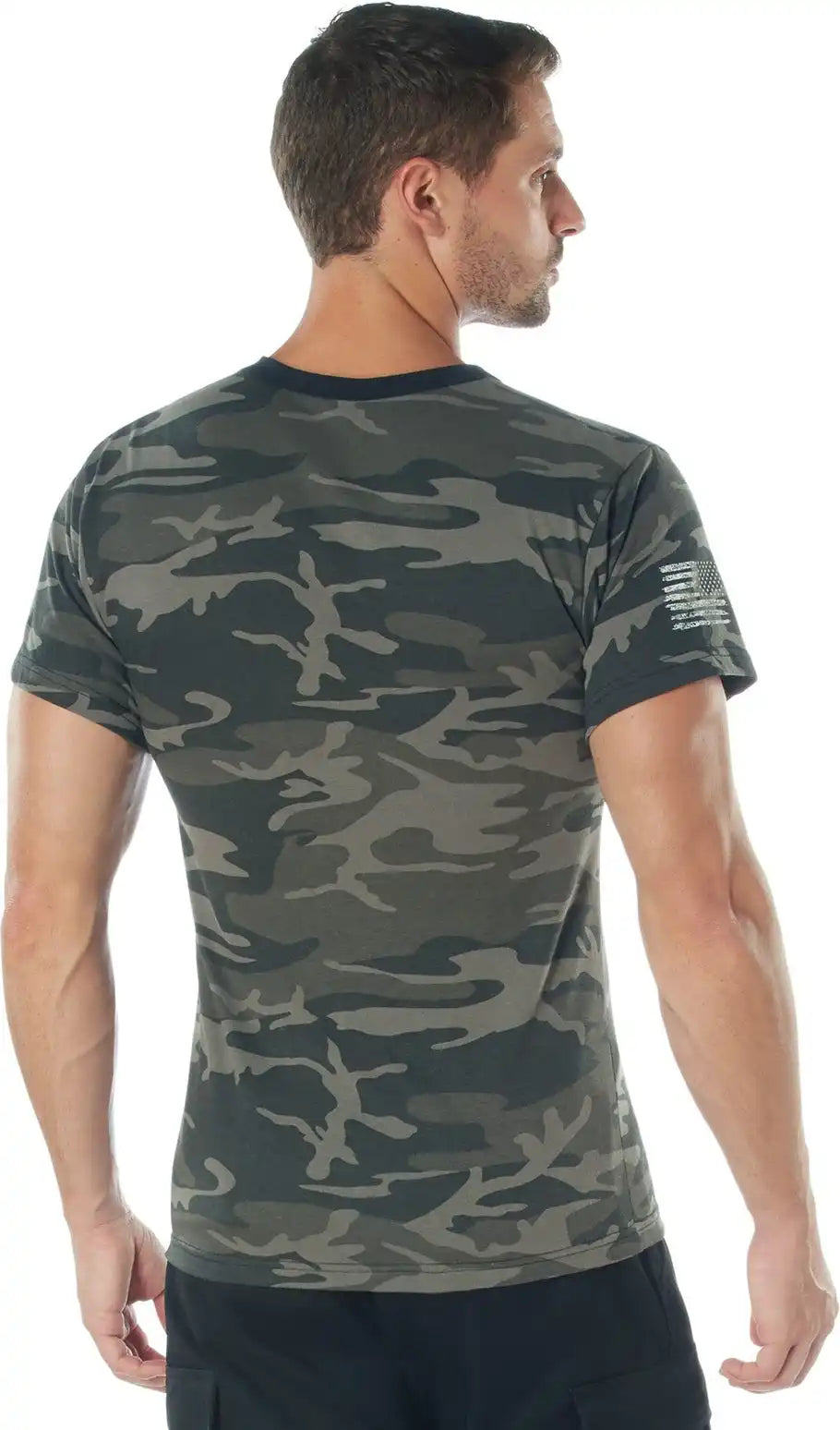 Rothco Camo us Flag T-shirt