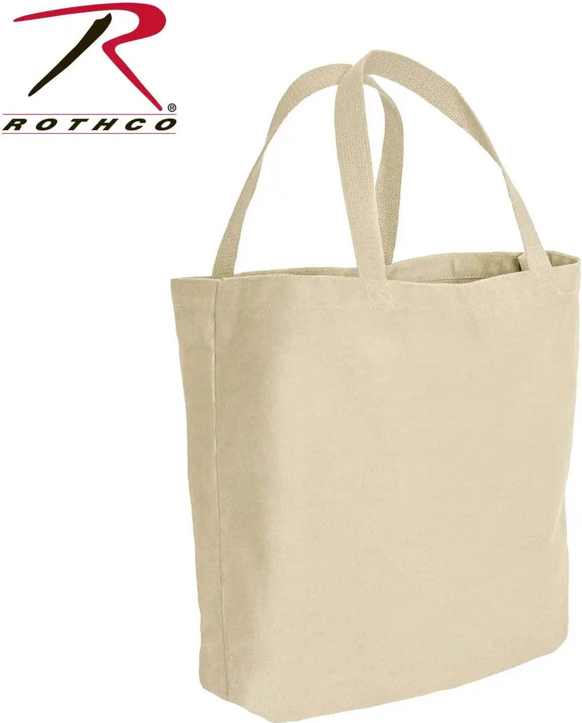 Rothco Canvas Camo and Solid Tote Bag