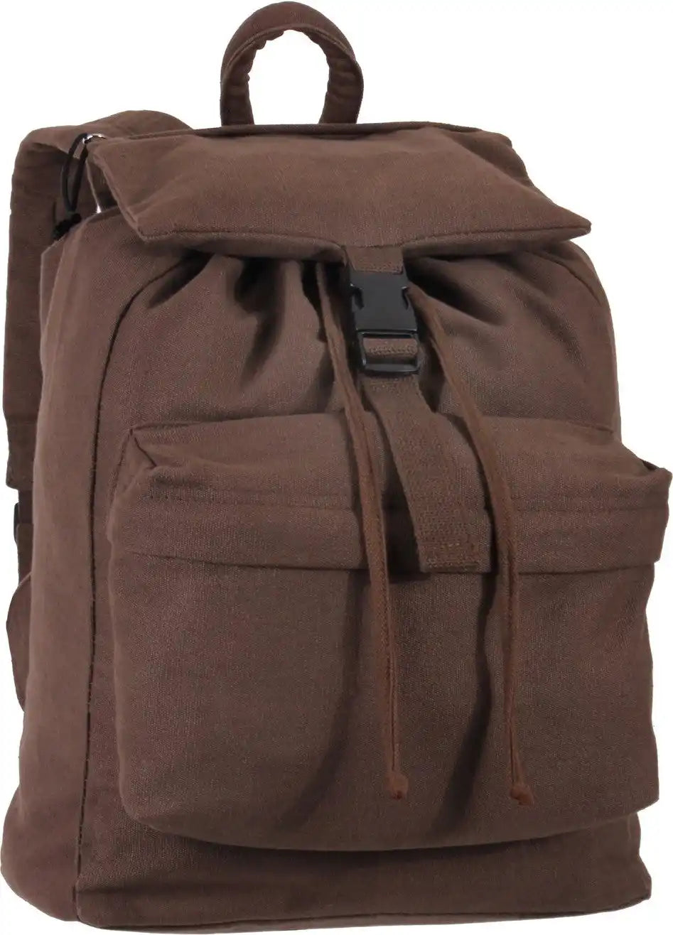 Rothco Canvas Daypack Earth Brown