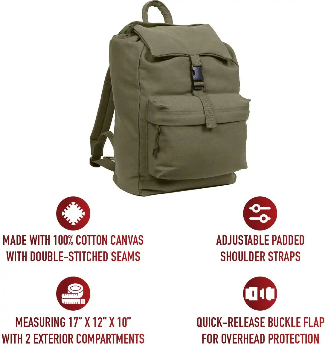Rothco Canvas Daypack