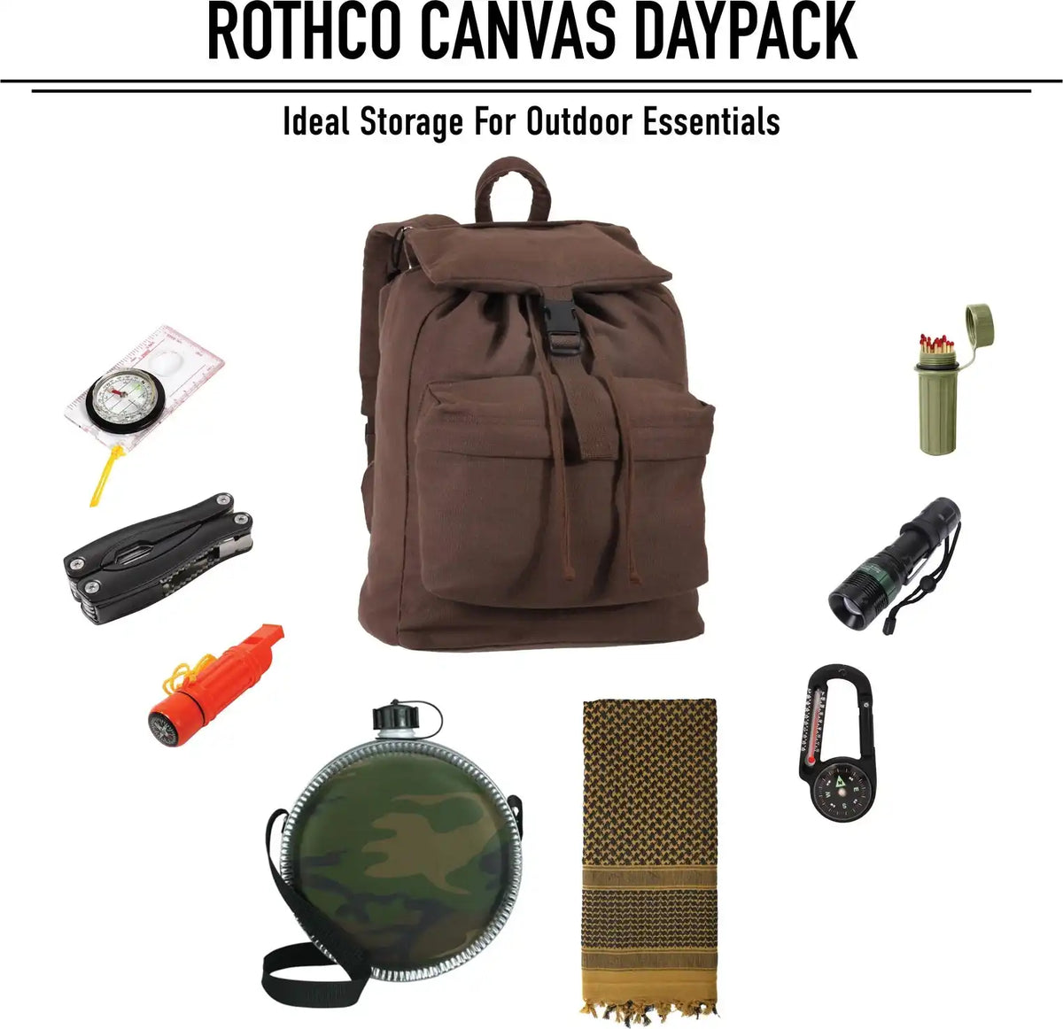 Rothco Canvas Daypack