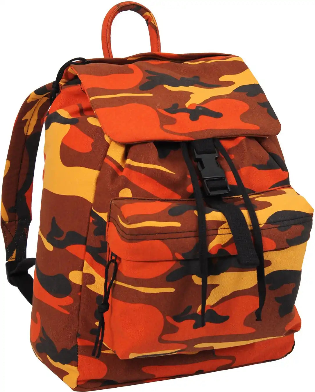 Rothco Canvas Daypack Savage Orange Camo