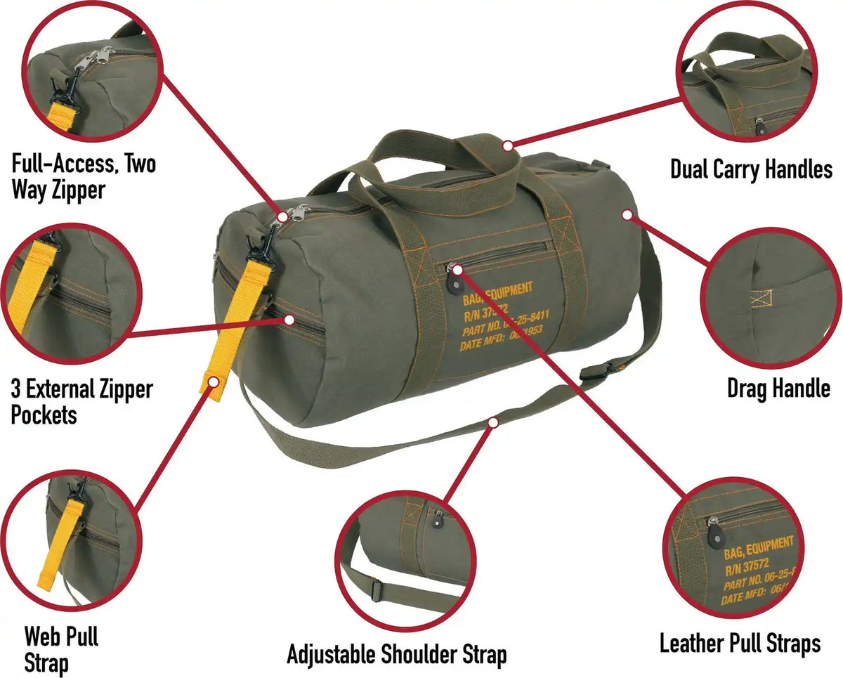 Rothco Canvas Equipment Bag