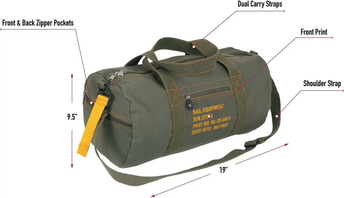 Rothco Canvas Equipment Bag