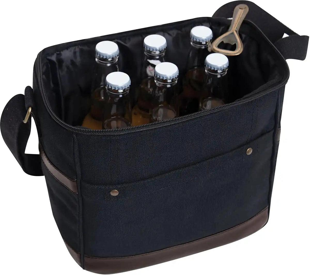 Rothco Canvas Insulated Cooler Bag Black / one Size