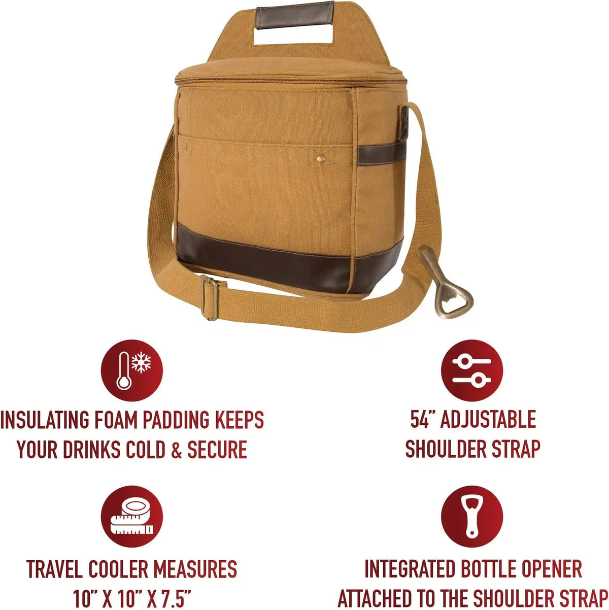 Rothco Canvas Insulated Cooler Bag