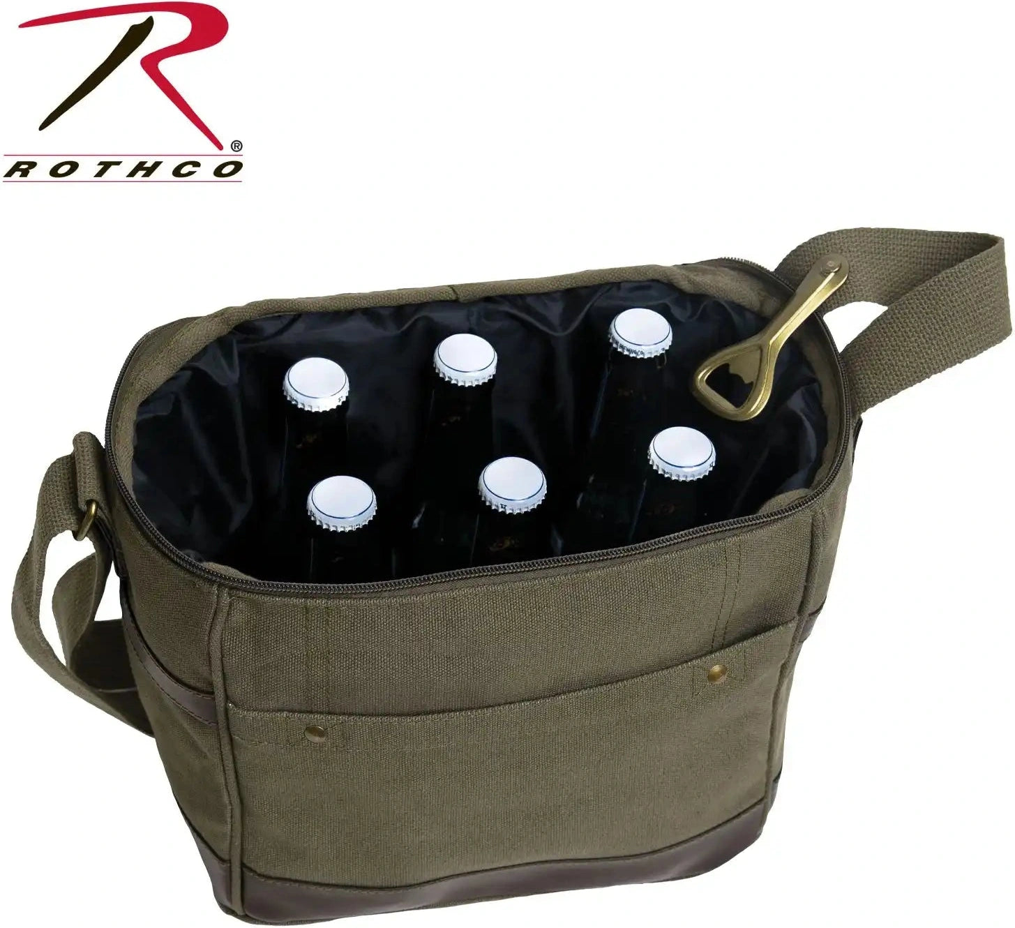 Rothco Canvas Insulated Cooler Bag