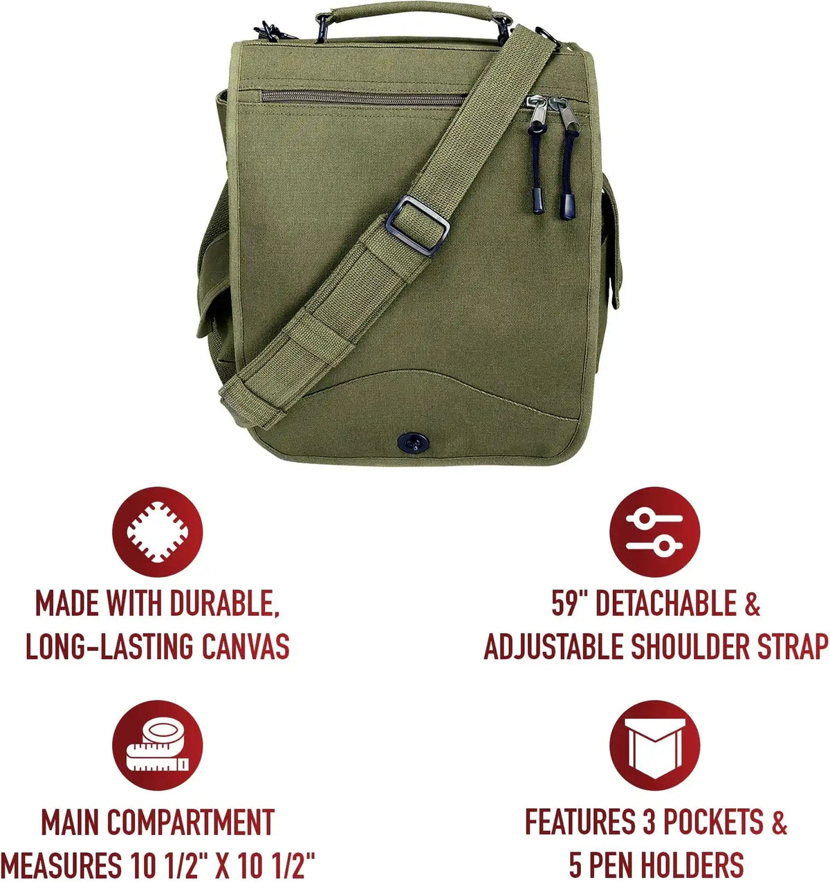 Rothco Canvas m 51 Engineers Field Bag