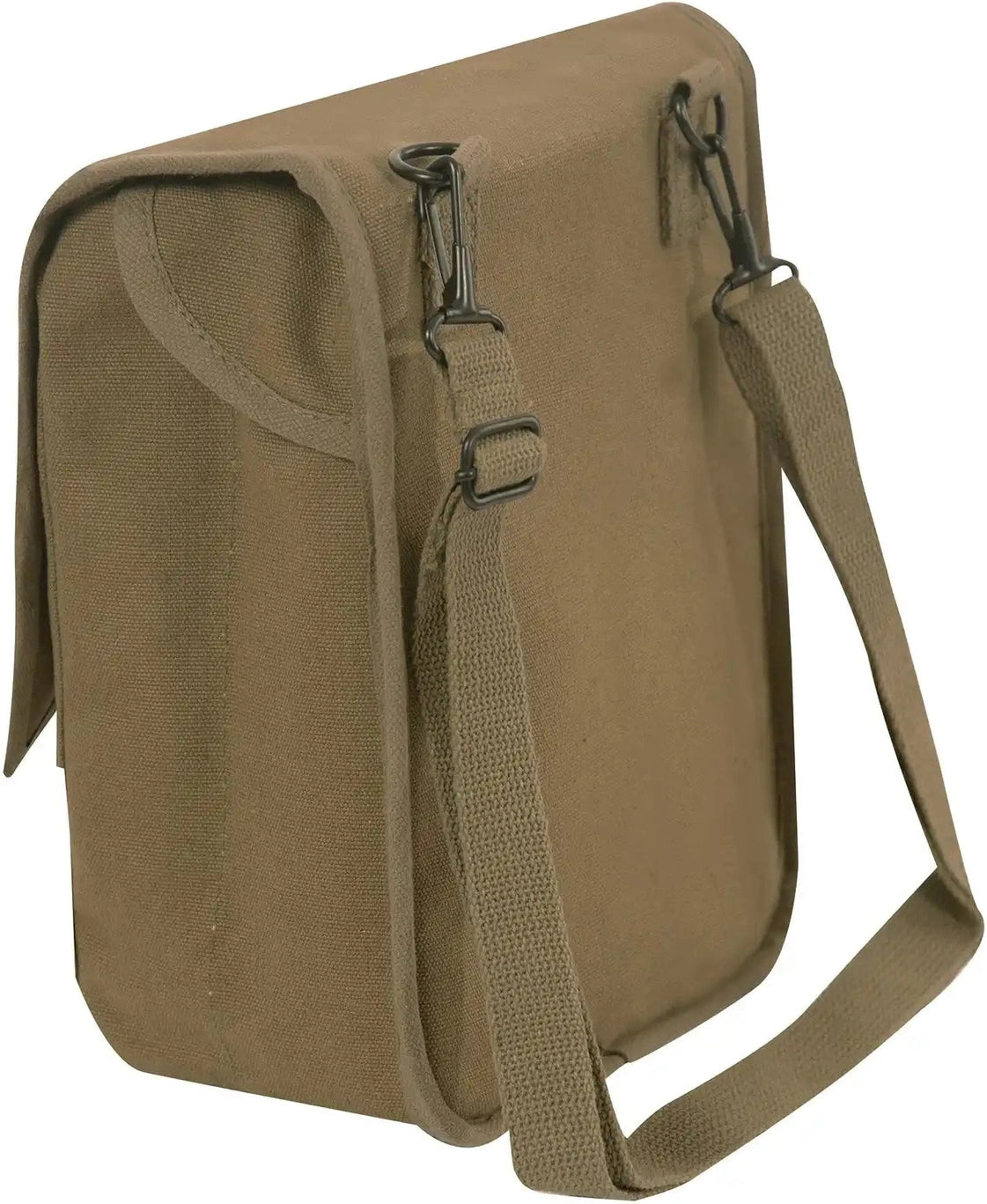 Rothco Canvas Map Case Shoulder Bag with Military Patches