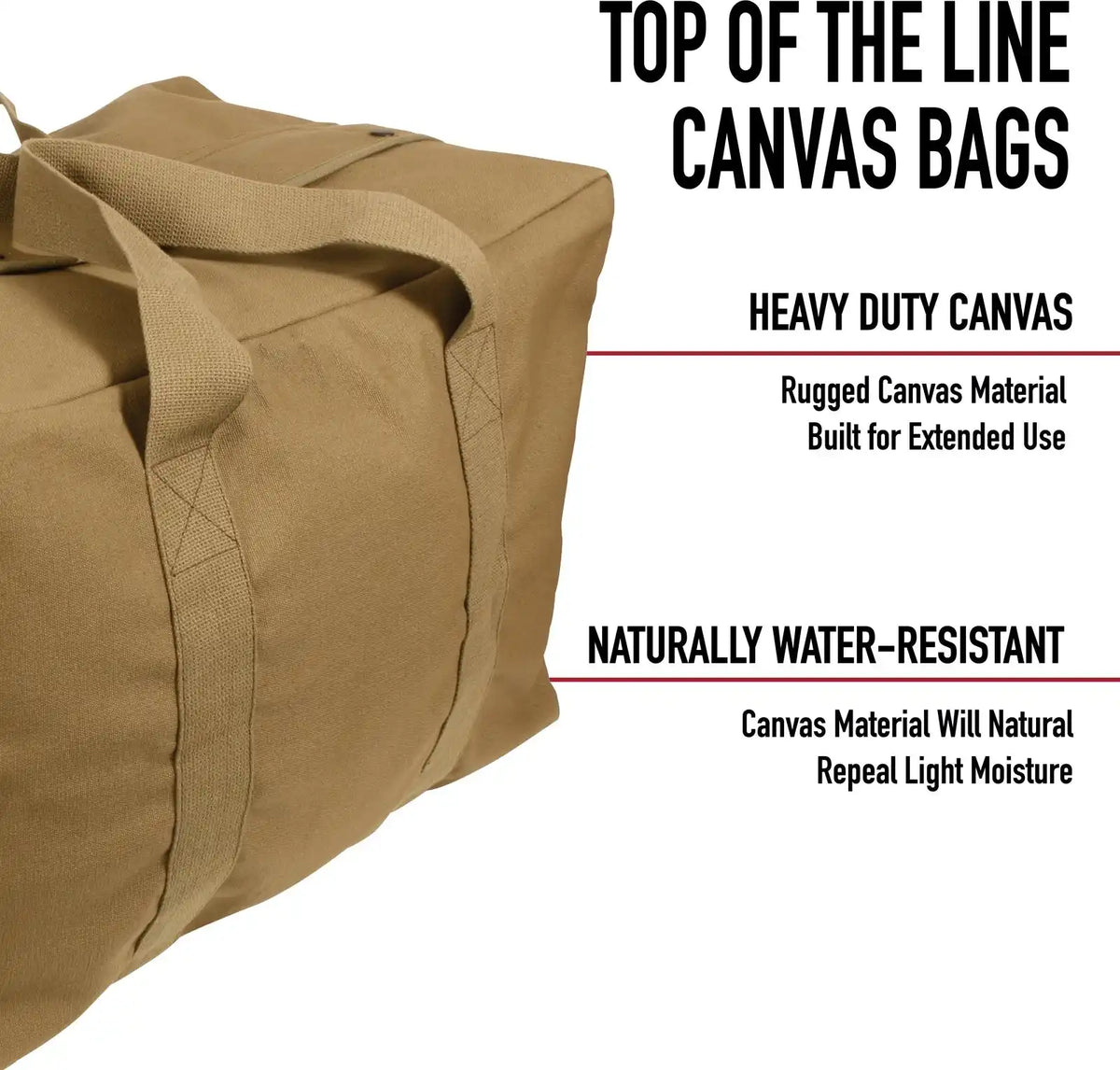 Rothco Canvas Parachute Cargo Bag