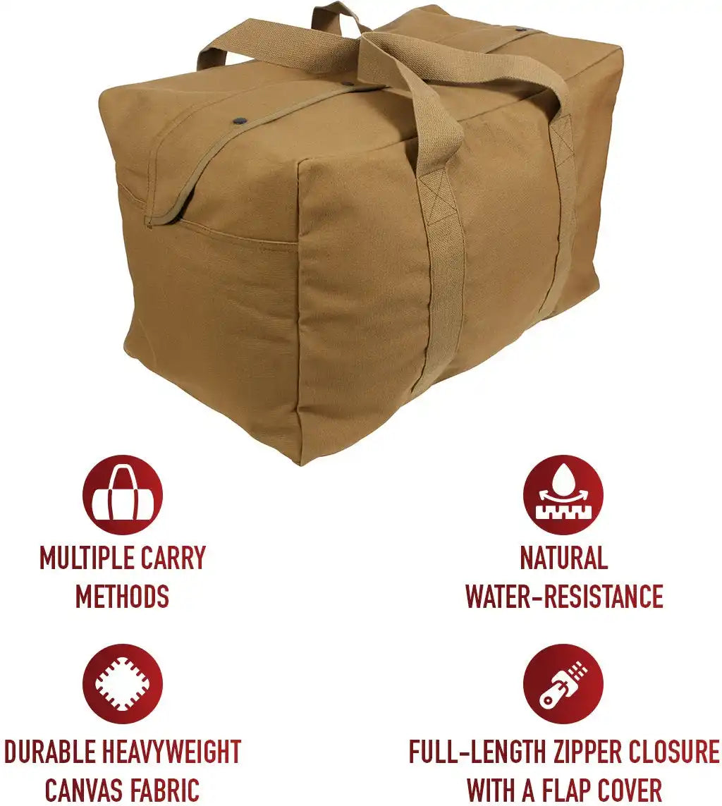 Rothco Canvas Parachute Cargo Bag