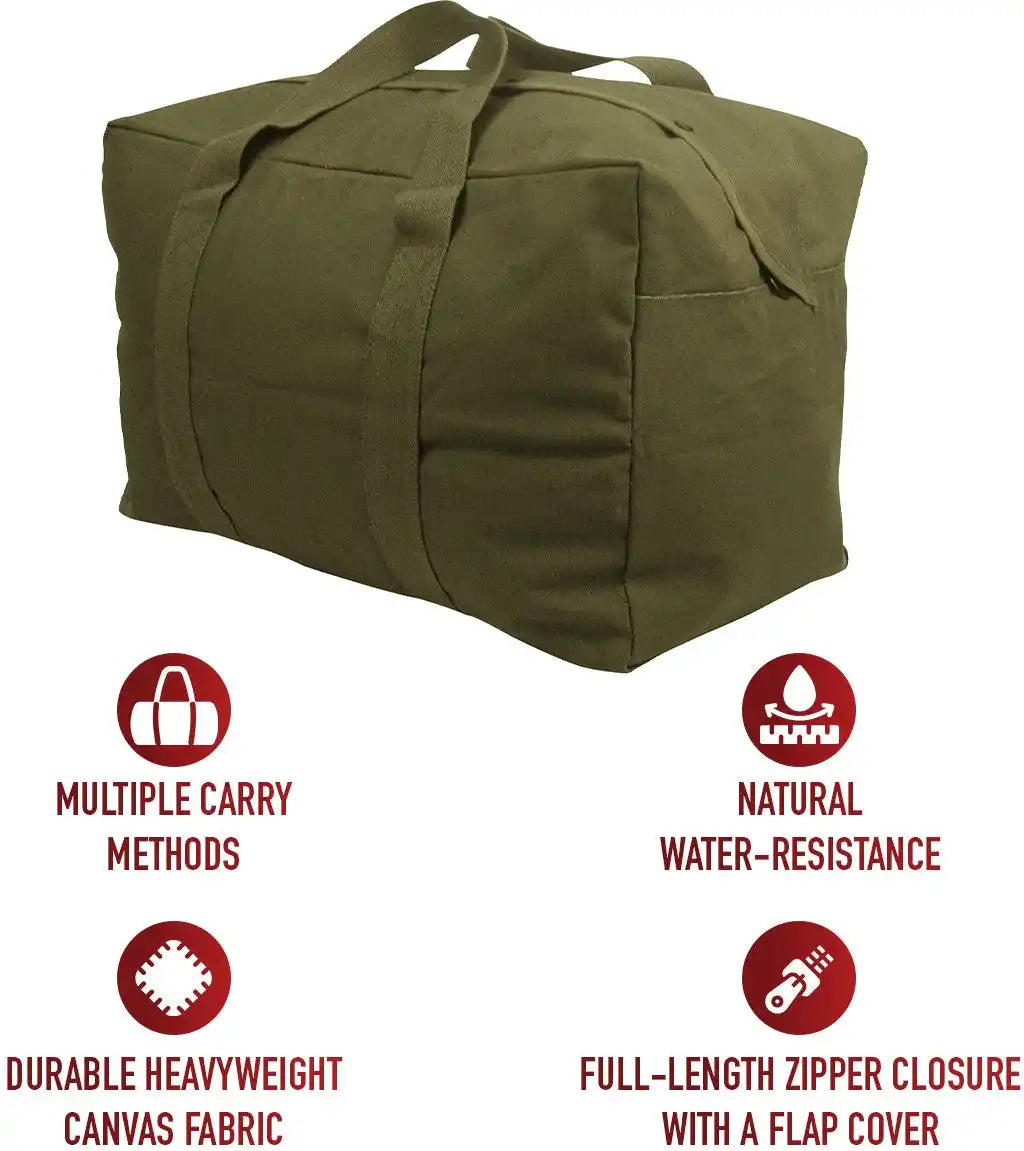 Rothco Canvas Parachute Cargo Bag