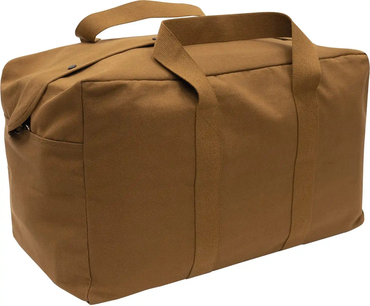 Rothco Canvas Parachute Cargo Bag Work Brown