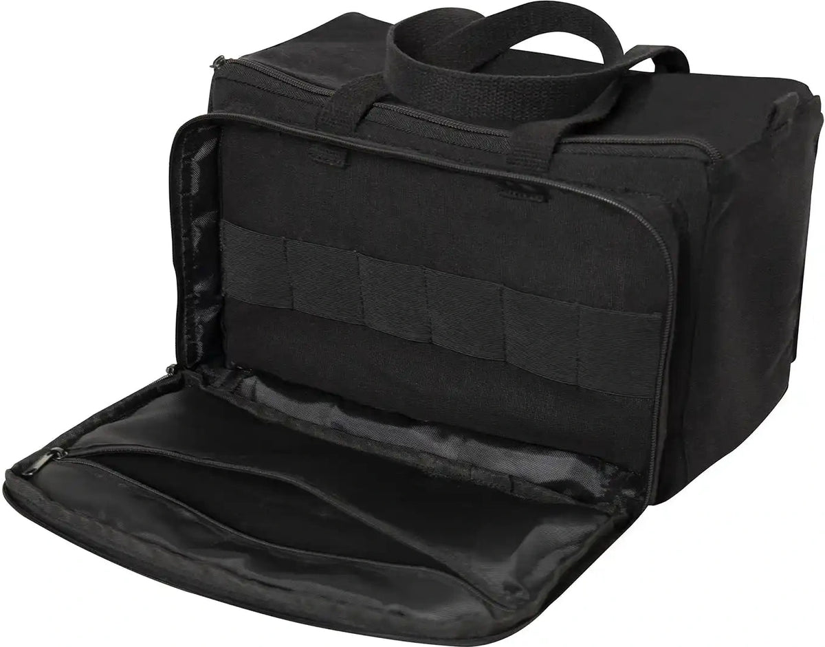 Rothco Canvas Tactical Shooting Range Bag Black