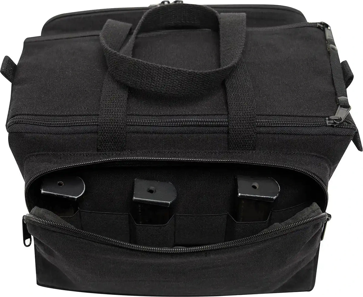 Rothco Canvas Tactical Shooting Range Bag Black