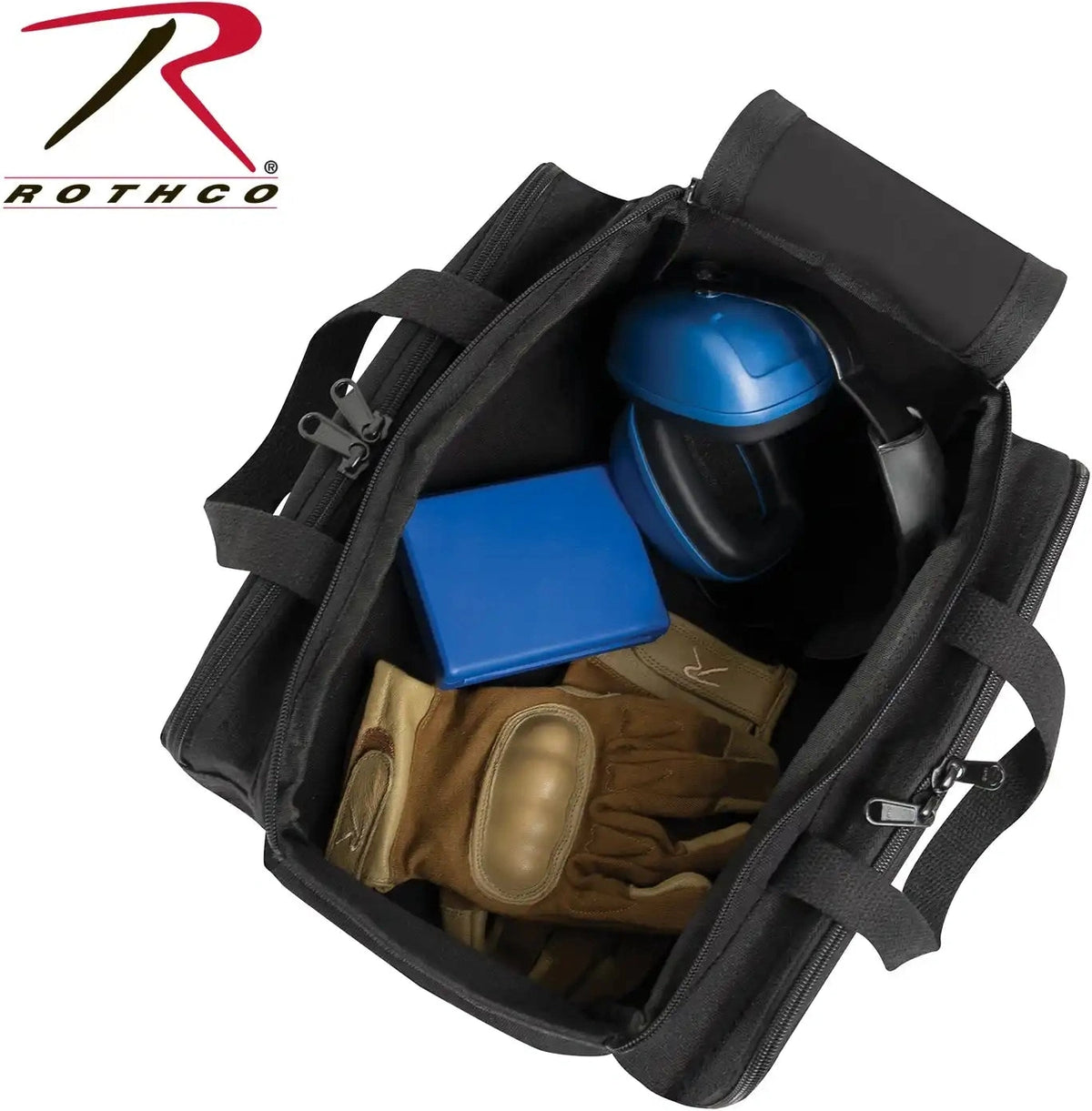 Rothco Canvas Tactical Shooting Range Bag Black