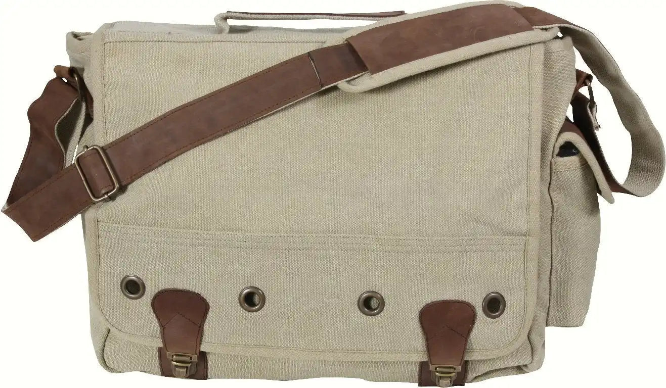 Rothco Canvas Trailblazer Laptop Bag Olive Drab