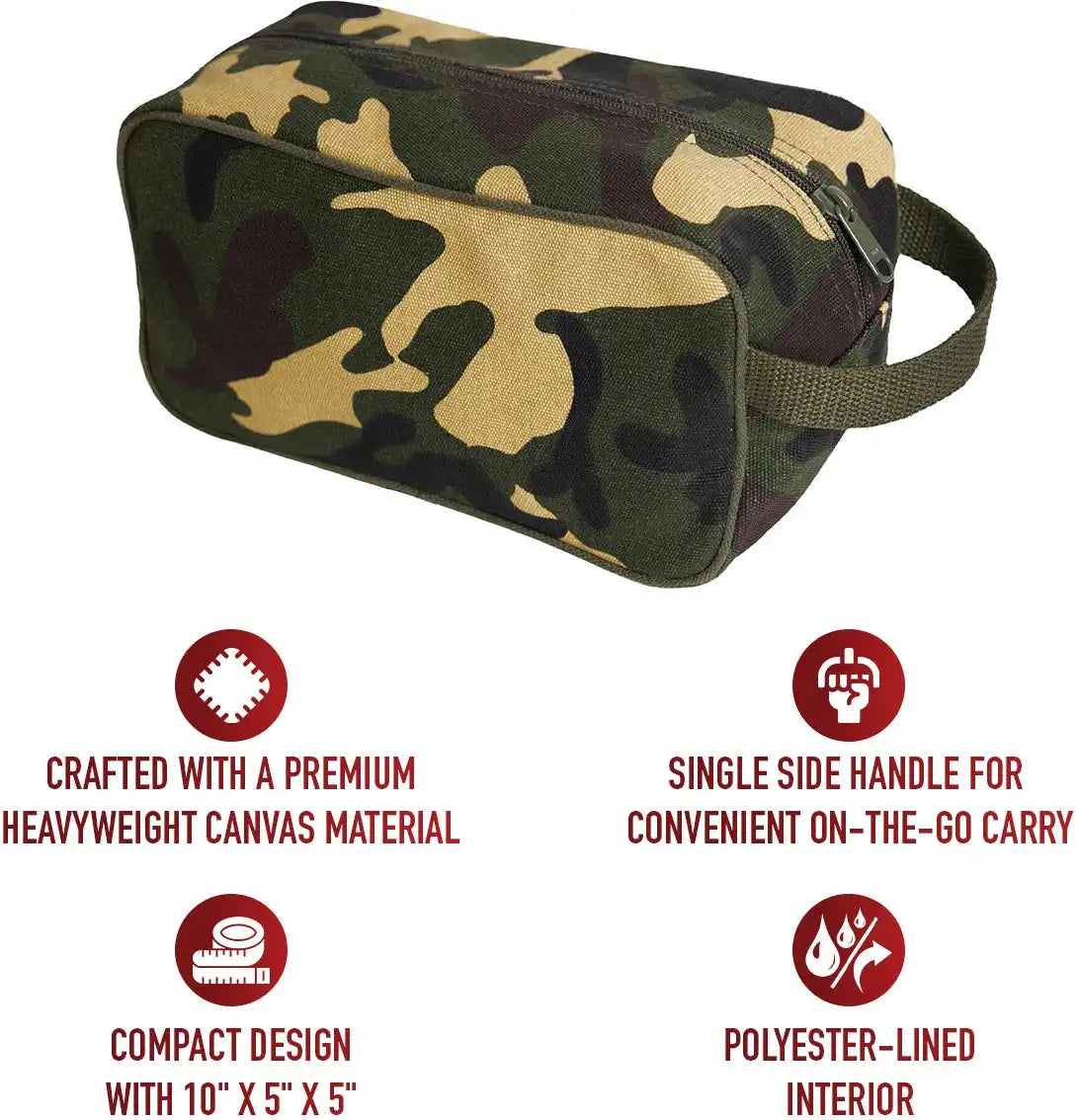 Rothco Canvas Travel Dopp Kit