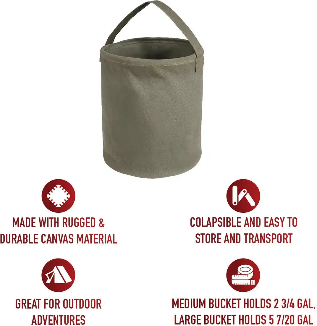 Rothco Canvas Water Bucket