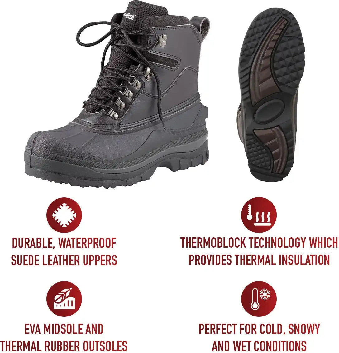Rothco Cold Weather Hiking Boots 8 Inch