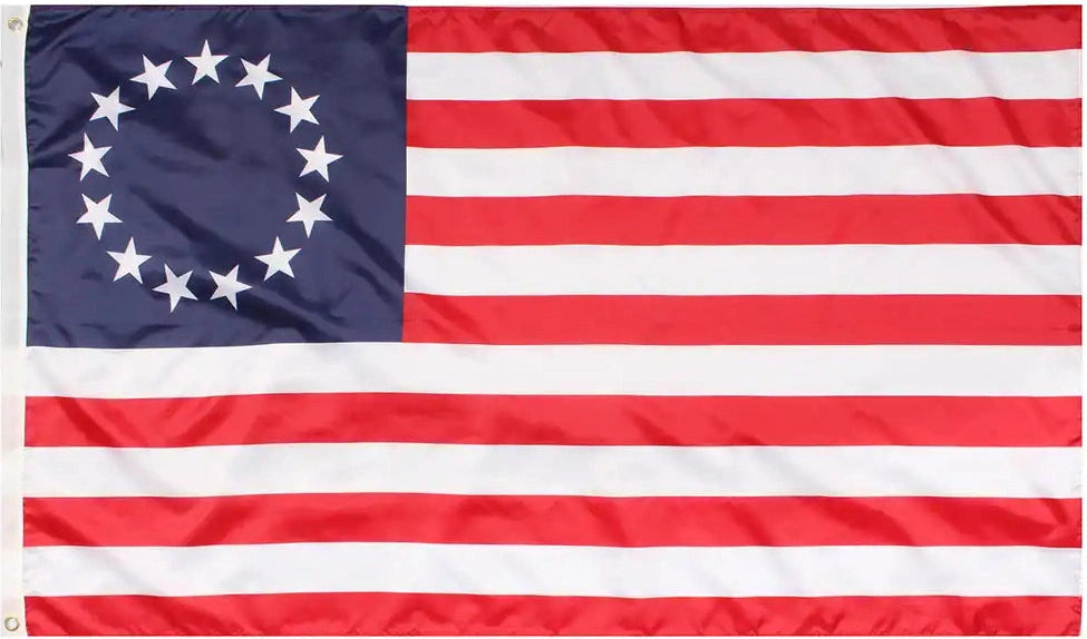 Rothco Colonial Betsy Ross Flag / 3’ x 5’ - Red / White / Blue / one Size