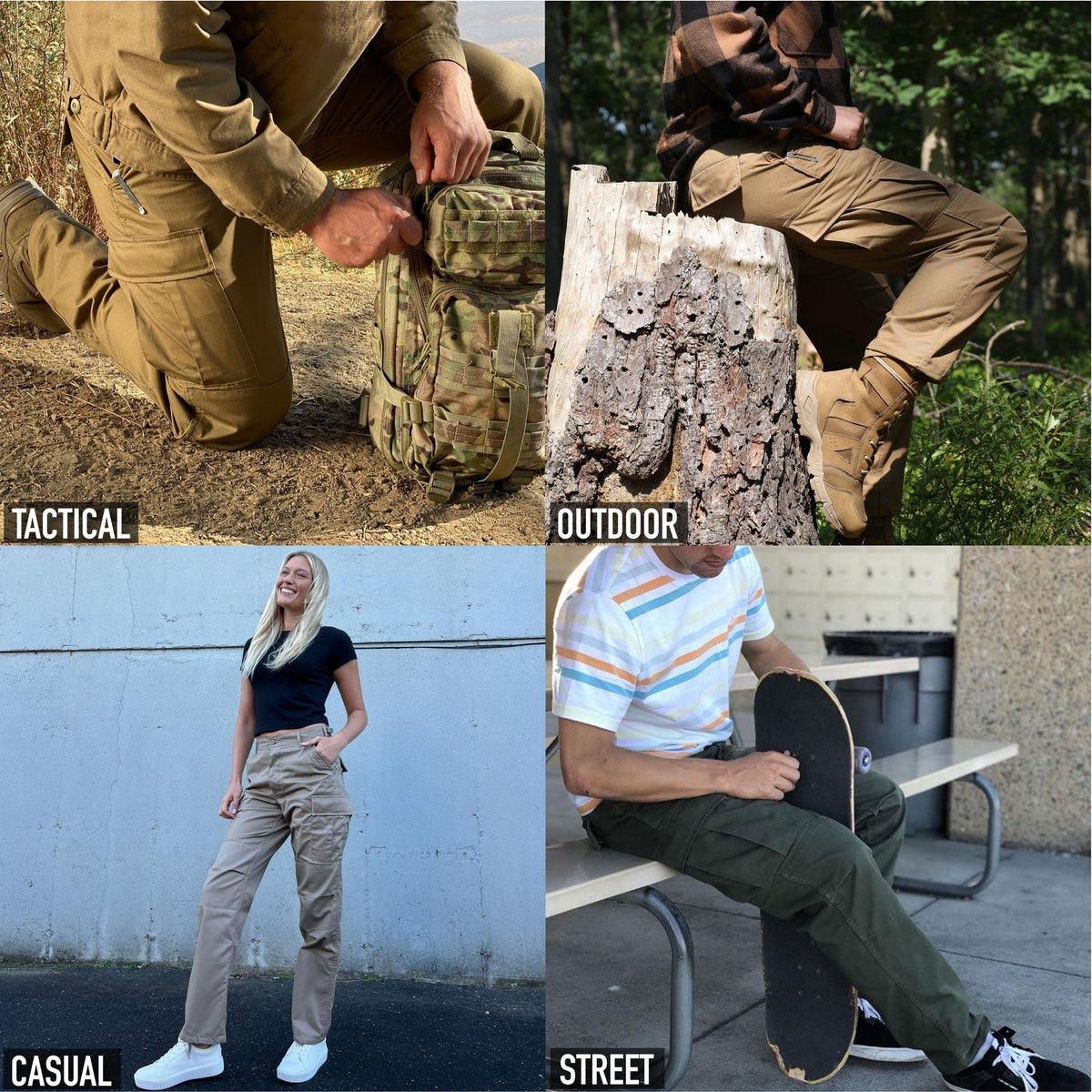 Rothco Color Camo Tactical Bdu Pants
