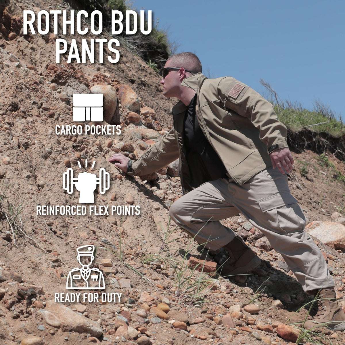 Rothco Color Camo Tactical Bdu Pants