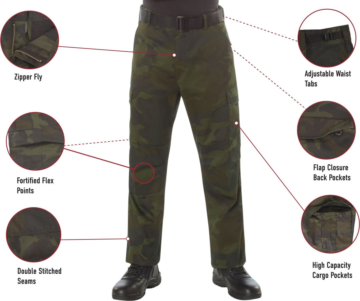 Rothco Color Camo Tactical Bdu Pants