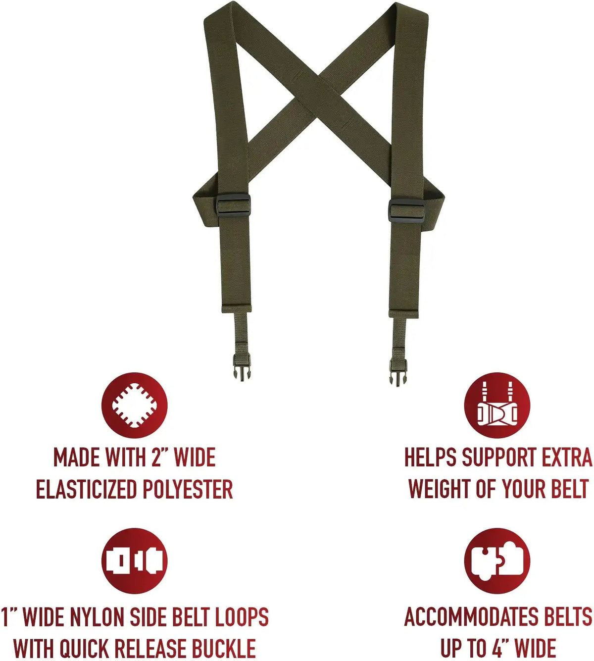 Rothco Combat Suspenders