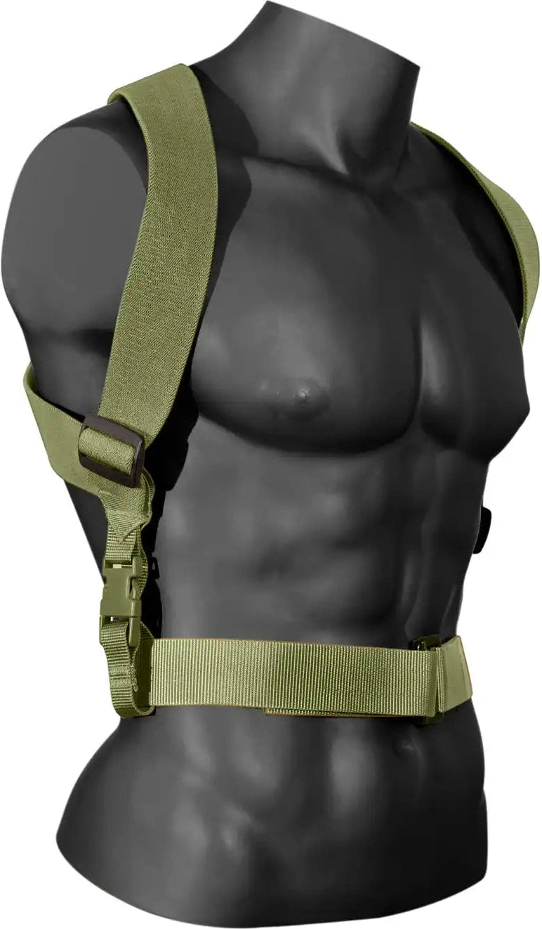 Rothco Combat Suspenders Olive Drab / one Size